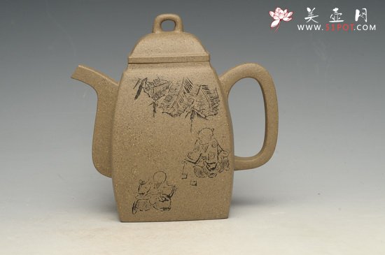 紫砂壶图片：汉方 - 宜兴紫砂壶网