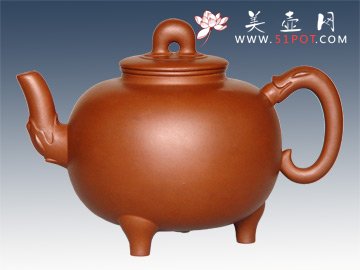 紫砂壶图片：汉龙350CC - 宜兴紫砂壶网
