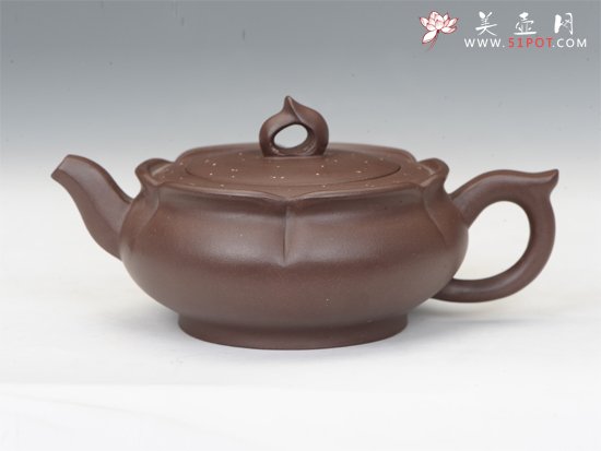 紫砂壶图片：荷花 - 宜兴紫砂壶网