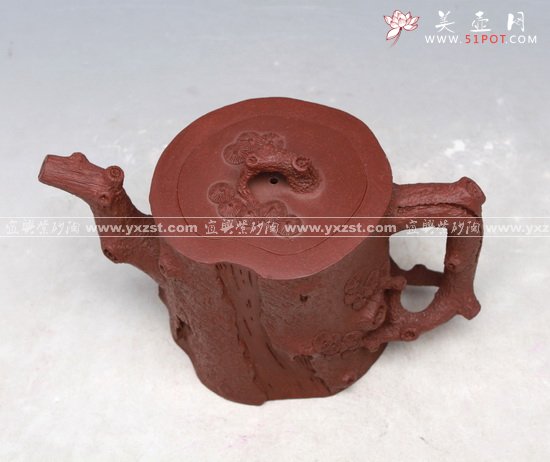 紫砂壶图片：松桩五 - 宜兴紫砂壶网