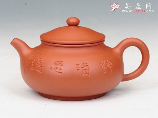 紫砂壶图片：扁潘 - 宜兴紫砂壶网