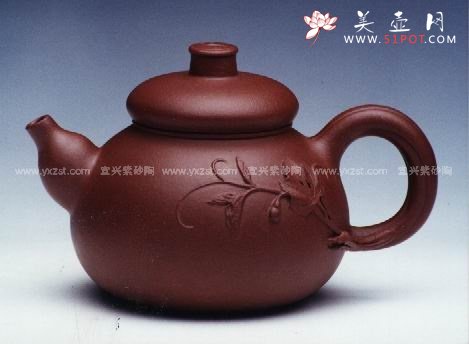 紫砂壶图片：八卦葫芦 - 宜兴紫砂壶网