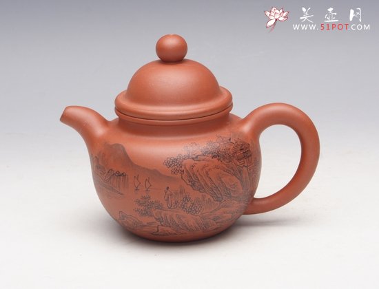 紫砂壶图片：掇球2 - 宜兴紫砂壶网