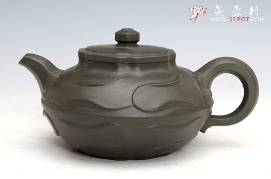 紫砂壶图片：风卷葵 - 宜兴紫砂壶网