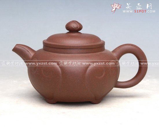 紫砂壶图片：四季如意 - 宜兴紫砂壶网