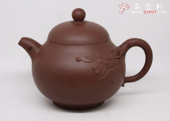 紫砂壶图片：银杏 - 宜兴紫砂壶网