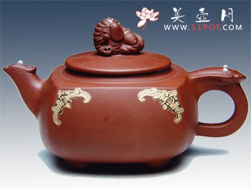 紫砂壶图片：吉祥如意 - 宜兴紫砂壶网