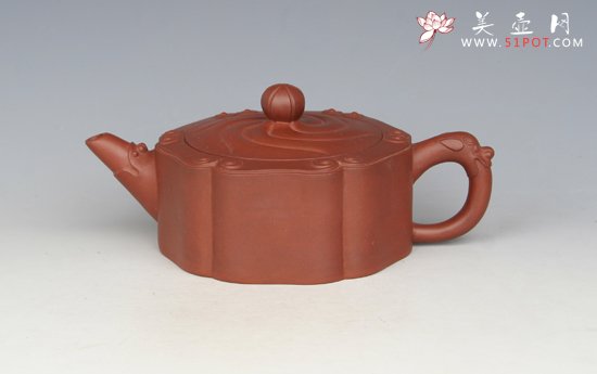 紫砂壶图片：龙头如意 - 宜兴紫砂壶网