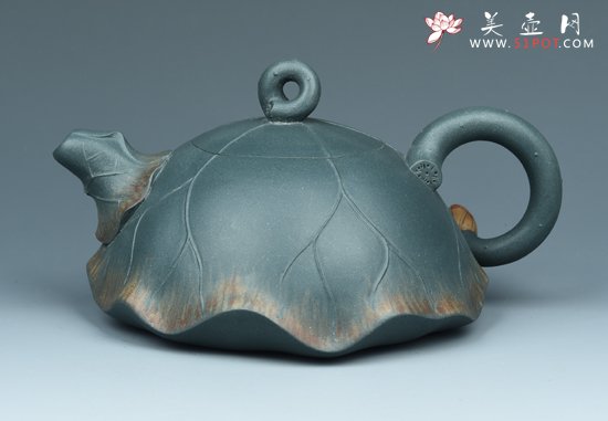 紫砂壶图片：荷叶壶 - 宜兴紫砂壶网