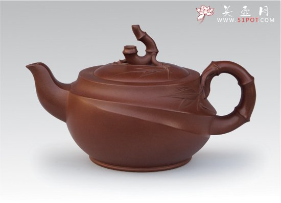 紫砂壶图片：竹韵 - 宜兴紫砂壶网