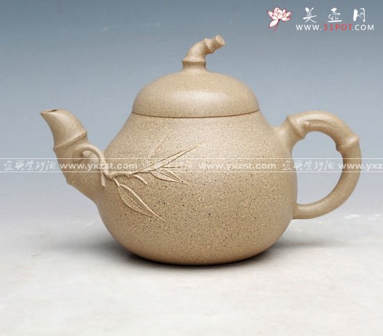 紫砂壶图片：竹韵 - 宜兴紫砂壶网