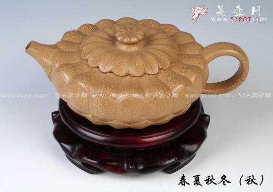紫砂壶图片：春夏秋冬 - 宜兴紫砂壶网