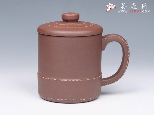 紫砂壶图片：皮革杯 - 宜兴紫砂壶网