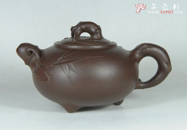 紫砂壶图片：梅竹双清 - 宜兴紫砂壶网