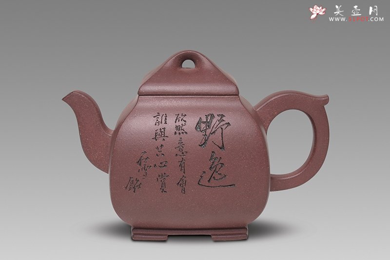 紫砂壶图片：汉方壶 - 宜兴紫砂壶网