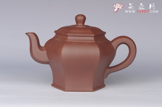 紫砂壶图片：六方宫灯 - 宜兴紫砂壶网