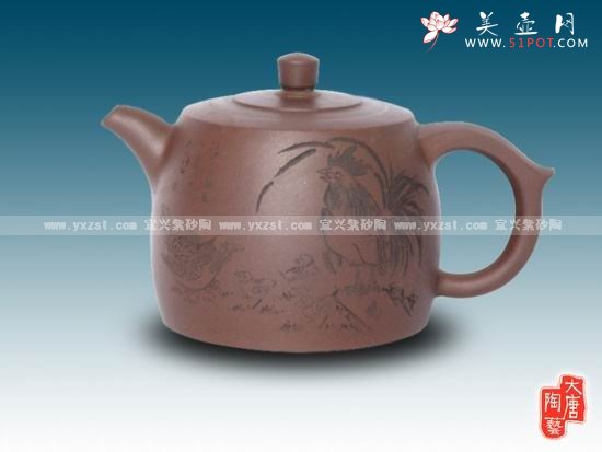 紫砂壶图片：井栏壶 - 宜兴紫砂壶网