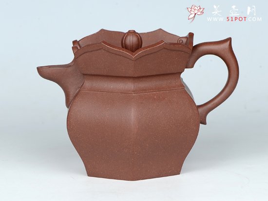 紫砂壶图片：僧帽1 - 宜兴紫砂壶网