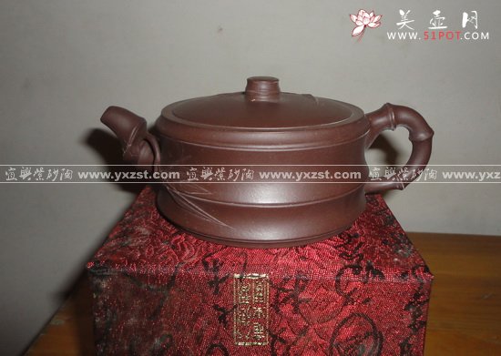 紫砂壶图片：竹春 - 宜兴紫砂壶网