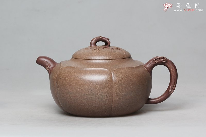 紫砂壶图片：竞媚壶 - 宜兴紫砂壶网