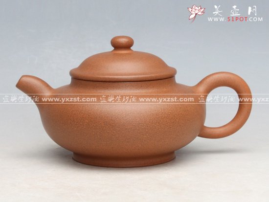 紫砂壶图片：扁潘 - 宜兴紫砂壶网