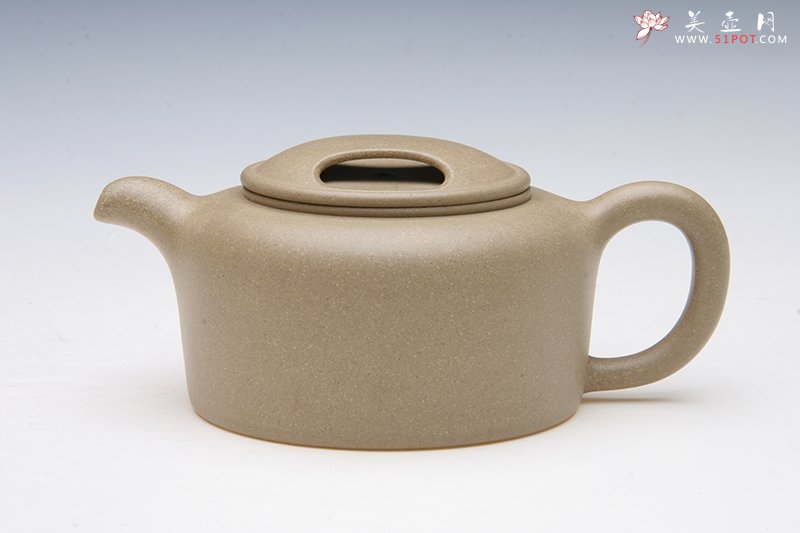 紫砂壶图片：牛盖莲子 - 宜兴紫砂壶网