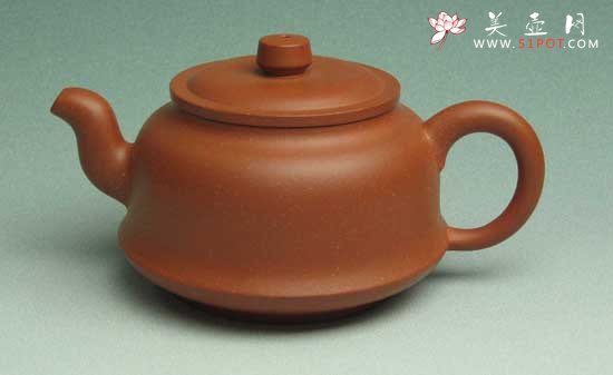 紫砂壶图片：盘钟2 - 宜兴紫砂壶网