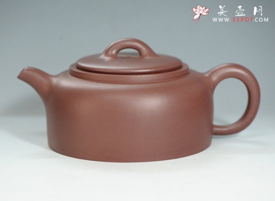 紫砂壶图片：缩盖井栏 - 宜兴紫砂壶网