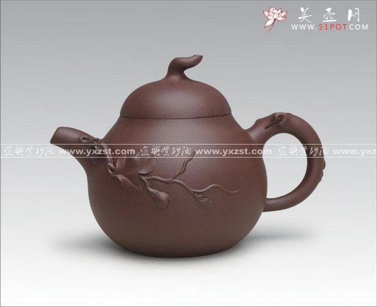 紫砂壶图片：葫芦 - 宜兴紫砂壶网