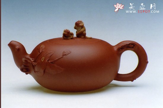 紫砂壶图片：天伦之乐 - 宜兴紫砂壶网