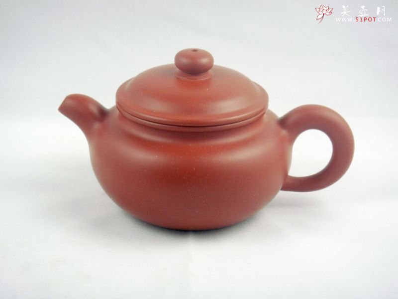 紫砂壶图片：仿鼓(大红袍)280CC - 宜兴紫砂壶网