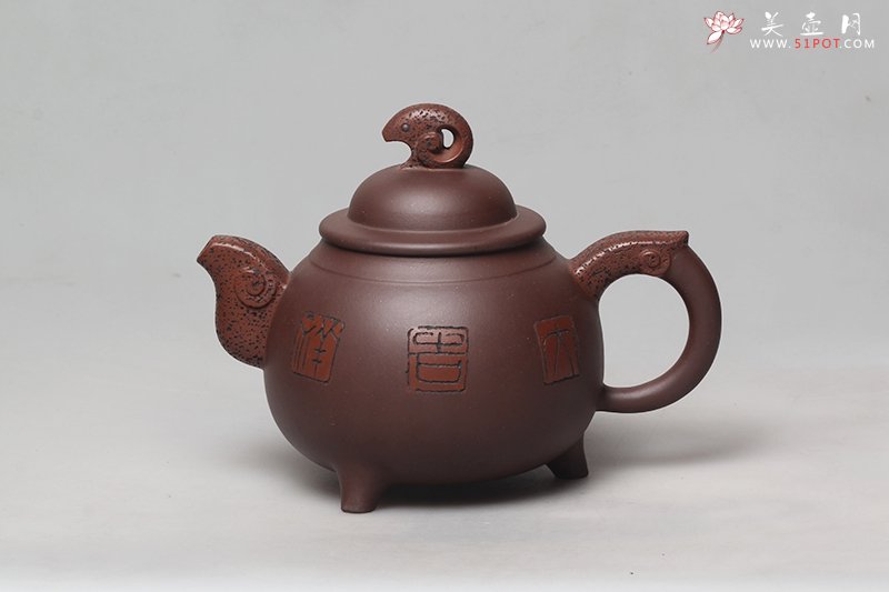 紫砂壶图片：三羊开泰 - 宜兴紫砂壶网