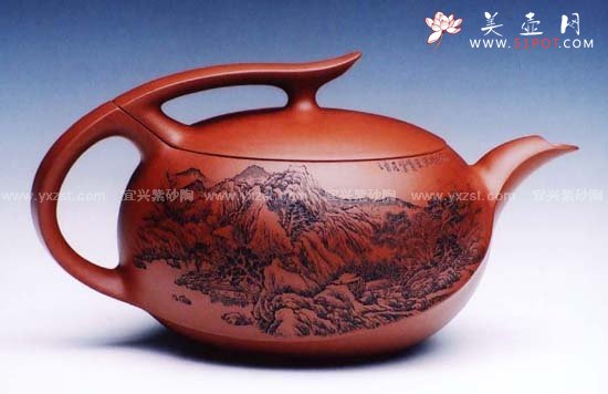 紫砂壶图片：龙行九霄 - 宜兴紫砂壶网