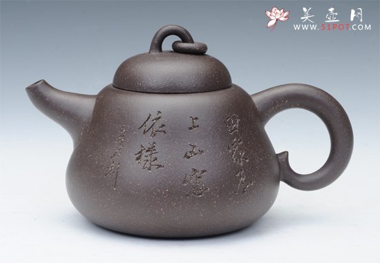 紫砂壶图片：葫芦 - 宜兴紫砂壶网