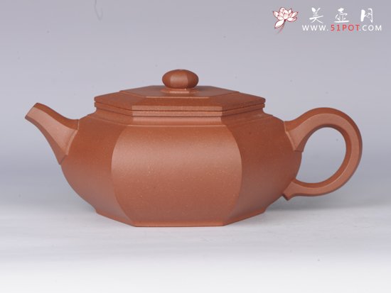 紫砂壶图片：大彬六方 - 宜兴紫砂壶网