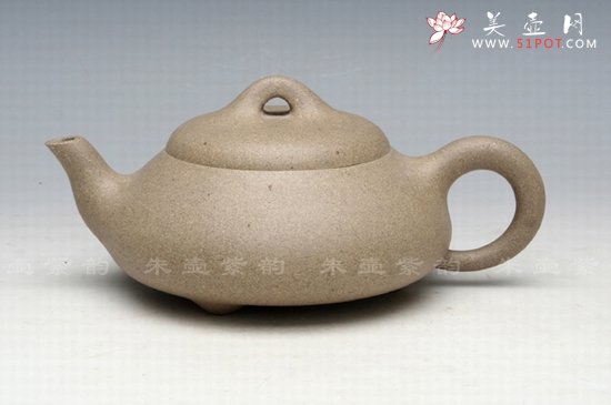 紫砂壶图片：矮石瓢 - 宜兴紫砂壶网