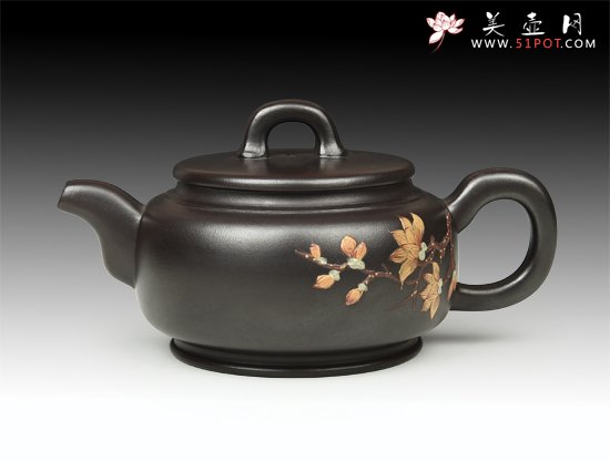 紫砂壶图片：锦云玉柱 - 宜兴紫砂壶网