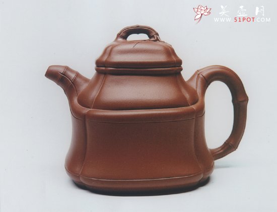 紫砂壶图片：竹鼎 - 宜兴紫砂壶网