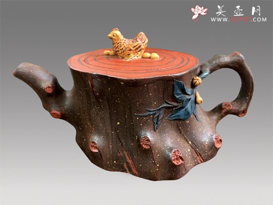 紫砂壶图片：凤鸣 - 宜兴紫砂壶网