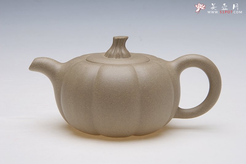 紫砂壶图片：南瓜 - 宜兴紫砂壶网