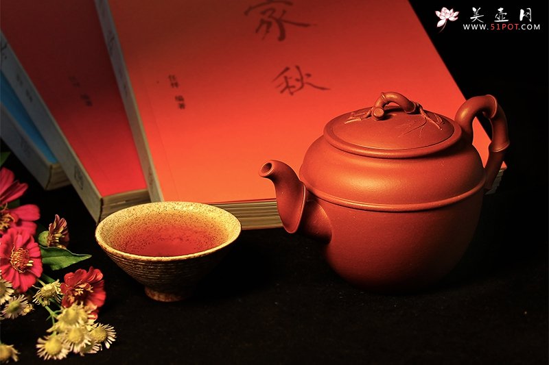 紫砂壶图片：劲竹 - 宜兴紫砂壶网