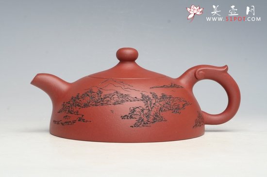 紫砂壶图片：半月 - 宜兴紫砂壶网