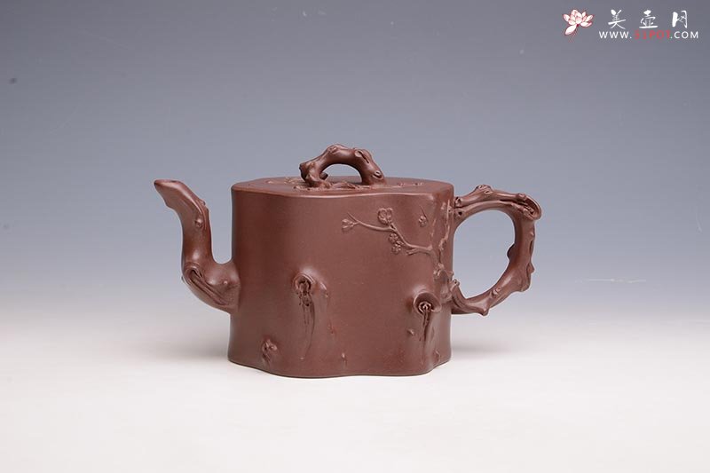 紫砂壶图片：梅段 - 宜兴紫砂壶网