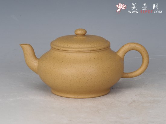 紫砂壶图片：和谐（金黄段泥） - 宜兴紫砂壶网