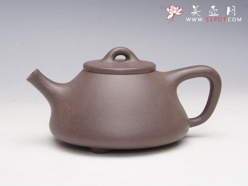 紫砂壶图片：子冶石瓢 - 宜兴紫砂壶网