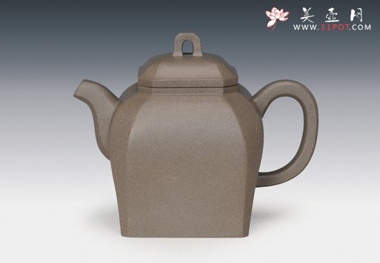 紫砂壶图片：八方纳福 - 宜兴紫砂壶网