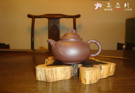 紫砂壶图片：雅竹 - 宜兴紫砂壶网