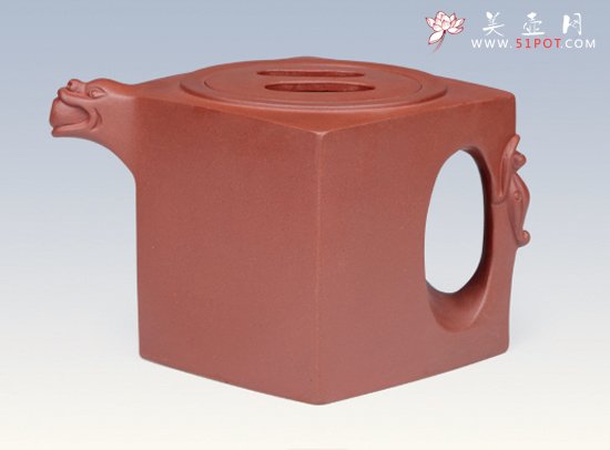 紫砂壶图片：龙头凤尾 - 宜兴紫砂壶网