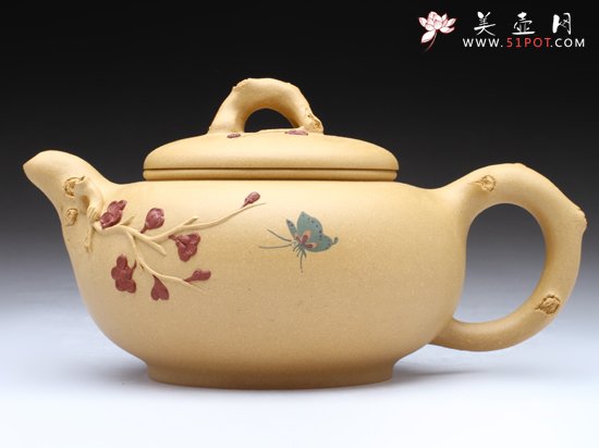 紫砂壶图片：梅花 - 宜兴紫砂壶网