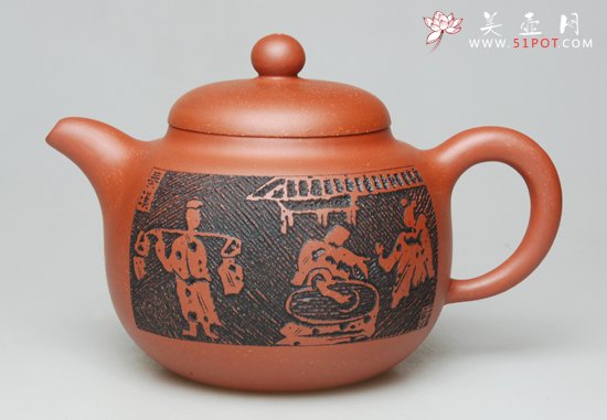 紫砂壶图片：润德（滤泥图） - 宜兴紫砂壶网